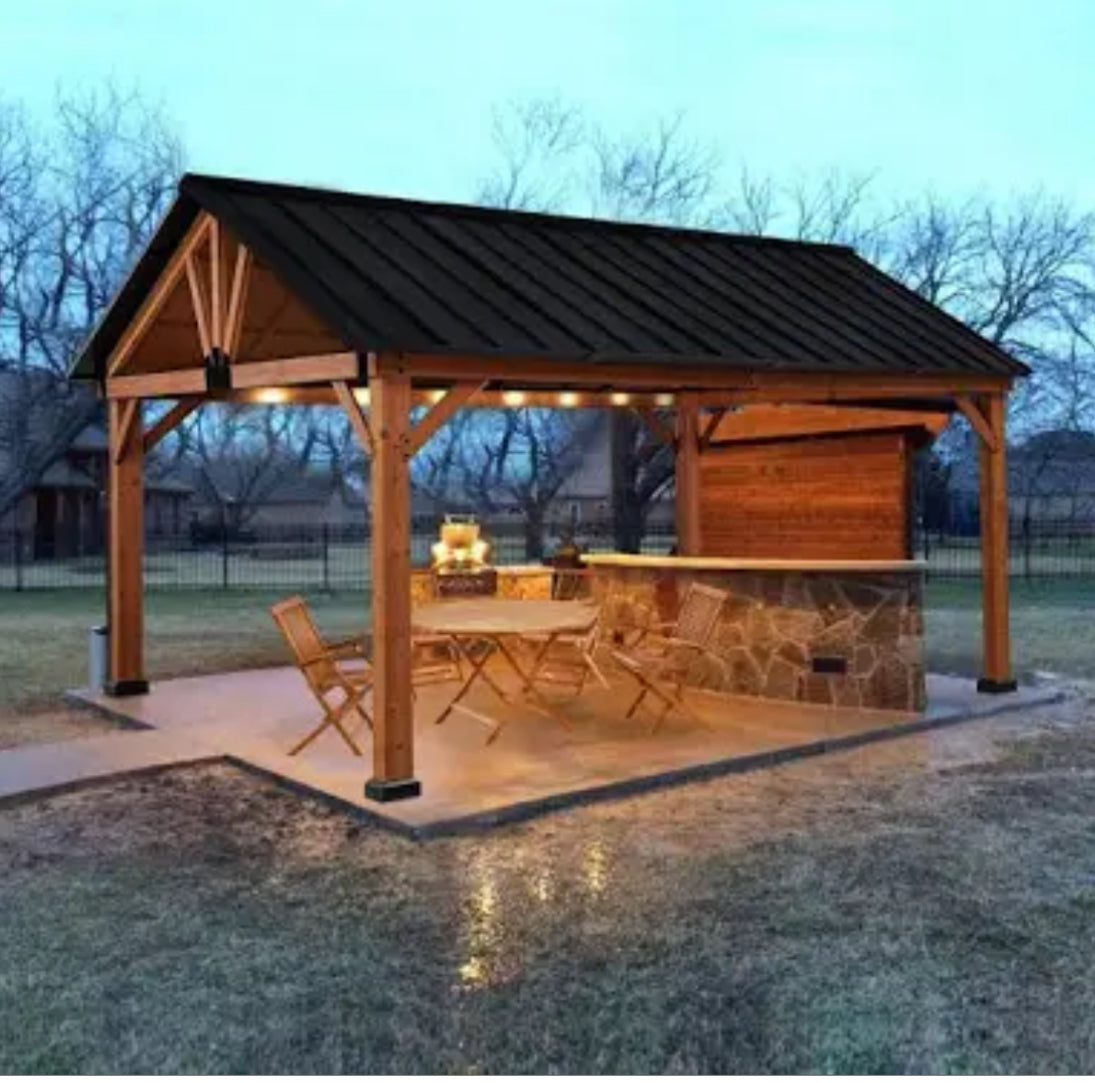 Ultimate Backyard Ozark Sun Gazebo